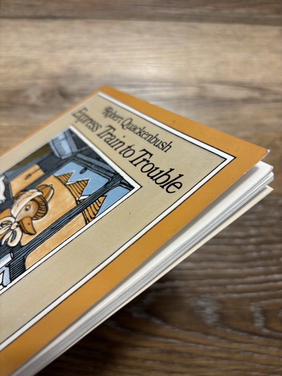 ‘Express Train to Trouble’ Book By Robert Quackenbush A Miss Mallard Mystery