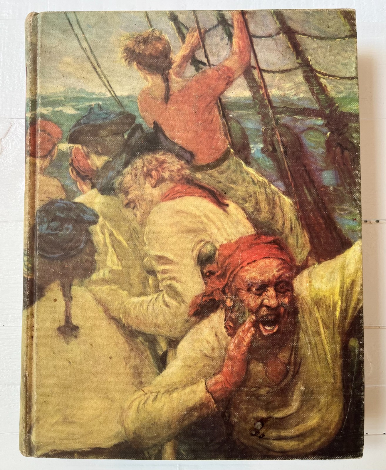 1947 Treasure Island Robert Louis Stevenson Illustrated Junior Library Grosset