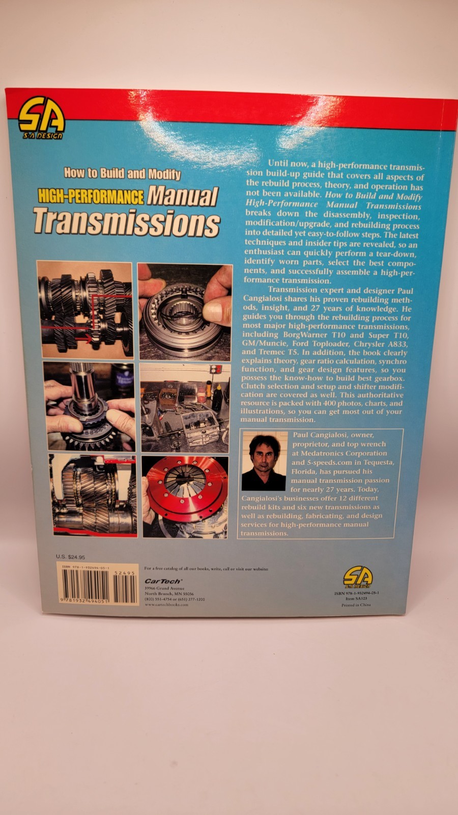 How to Rebuild & Modify High-Performance Manual Transmissions SA-103 Cangialosi