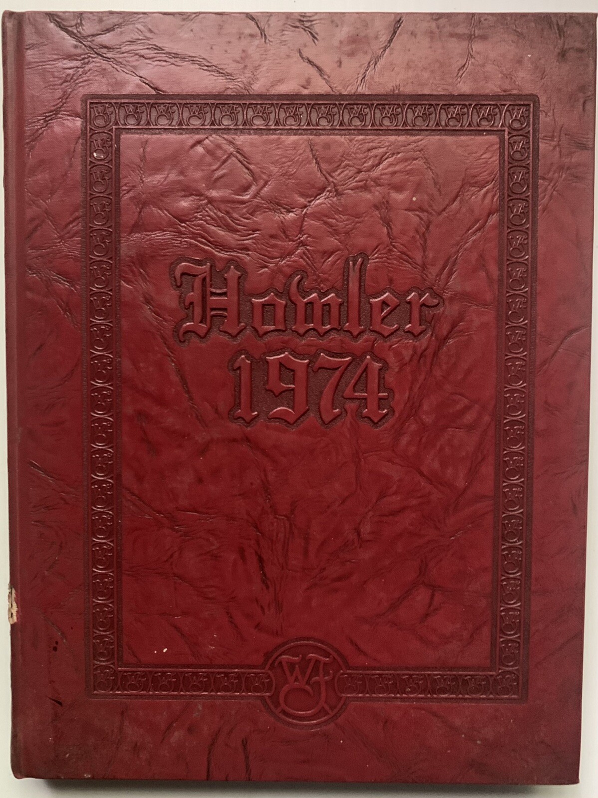 1974 WAKE FOREST UNIVERSITY YEARBOOK, THE HOWLER, WINSTON-SALEM, NC