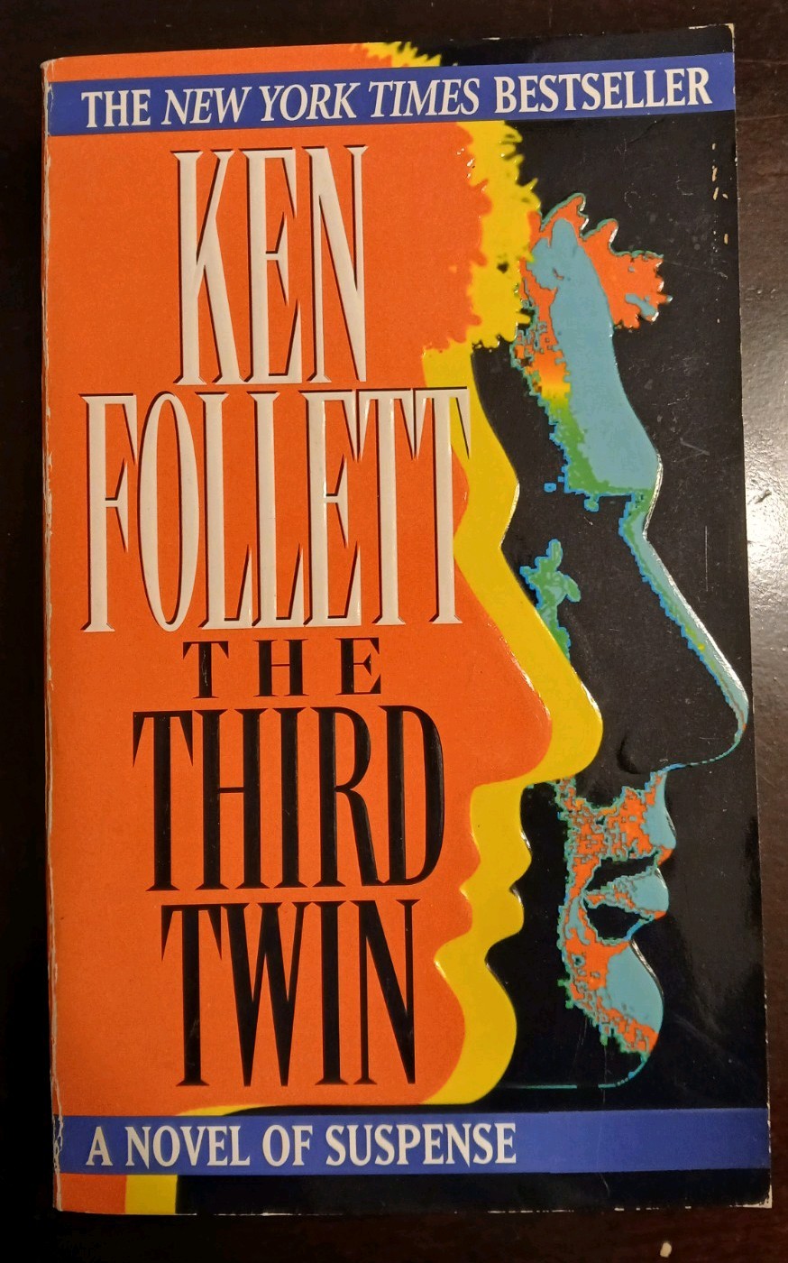 The Third Twin by Ken Follett (1997, Paperback) *Good Condition*