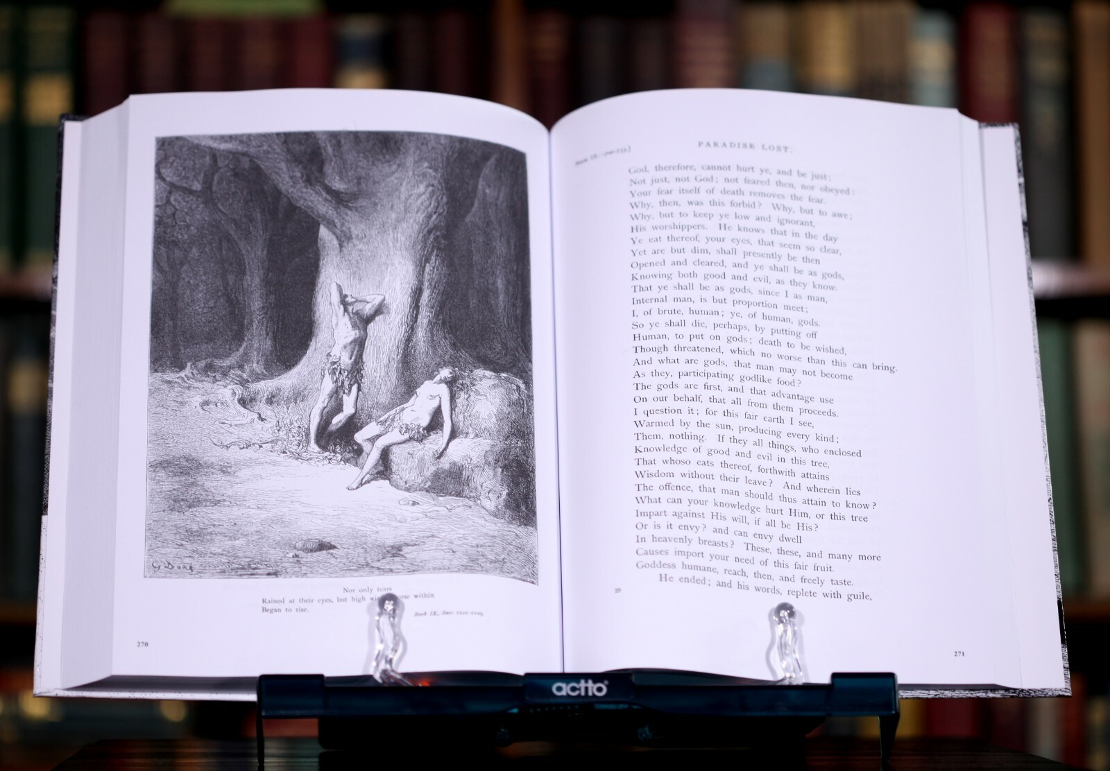 HARDCOVER – Milton’s Paradise Lost: Gustave Doré Retro Restored Edition *NEW*