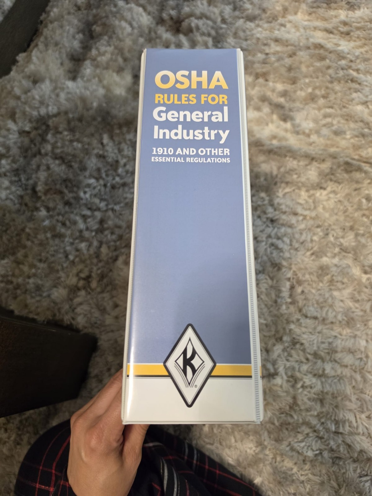 OSHA Rules for General Industry 1910 Ring Binder J. J. Keller 2025