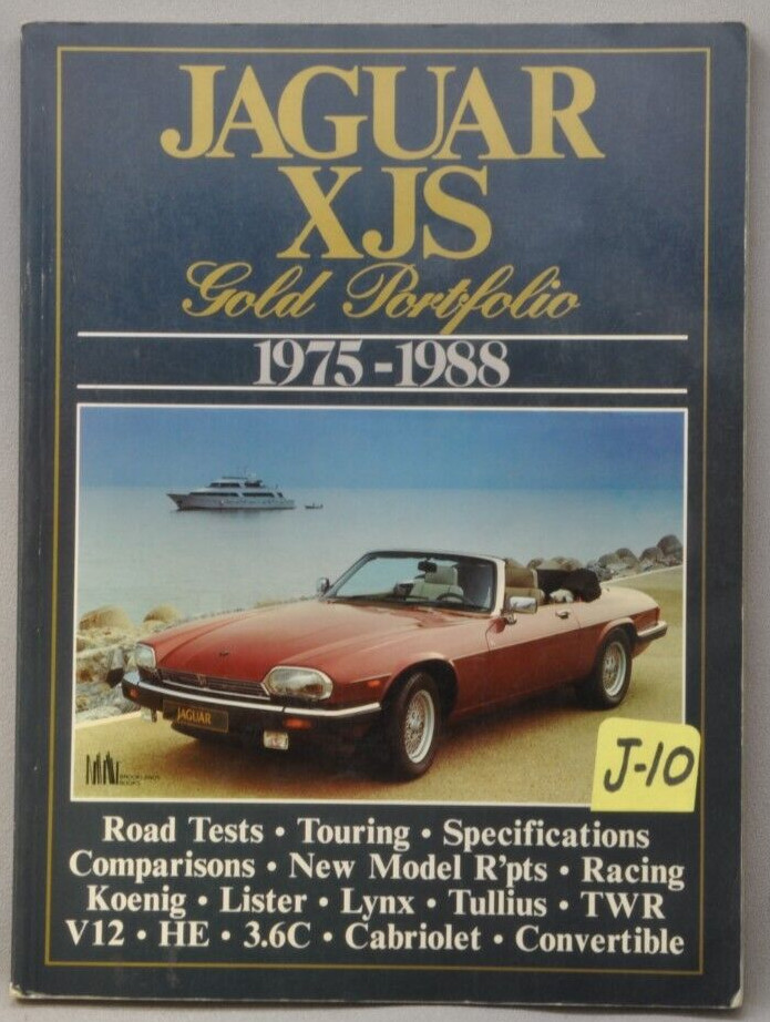 Jaguar XJS Gold Portfolio 180 pages