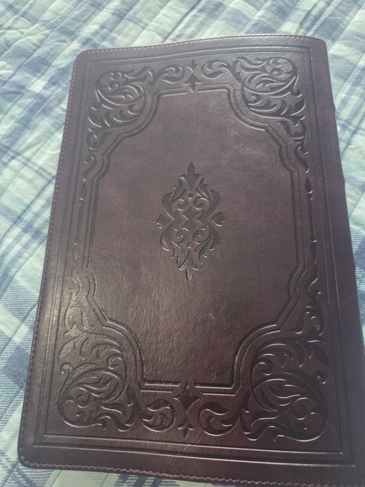 KJV Study Bible, Large Print King James Version Holy Bible, Thumb Tabs, Ribbons,