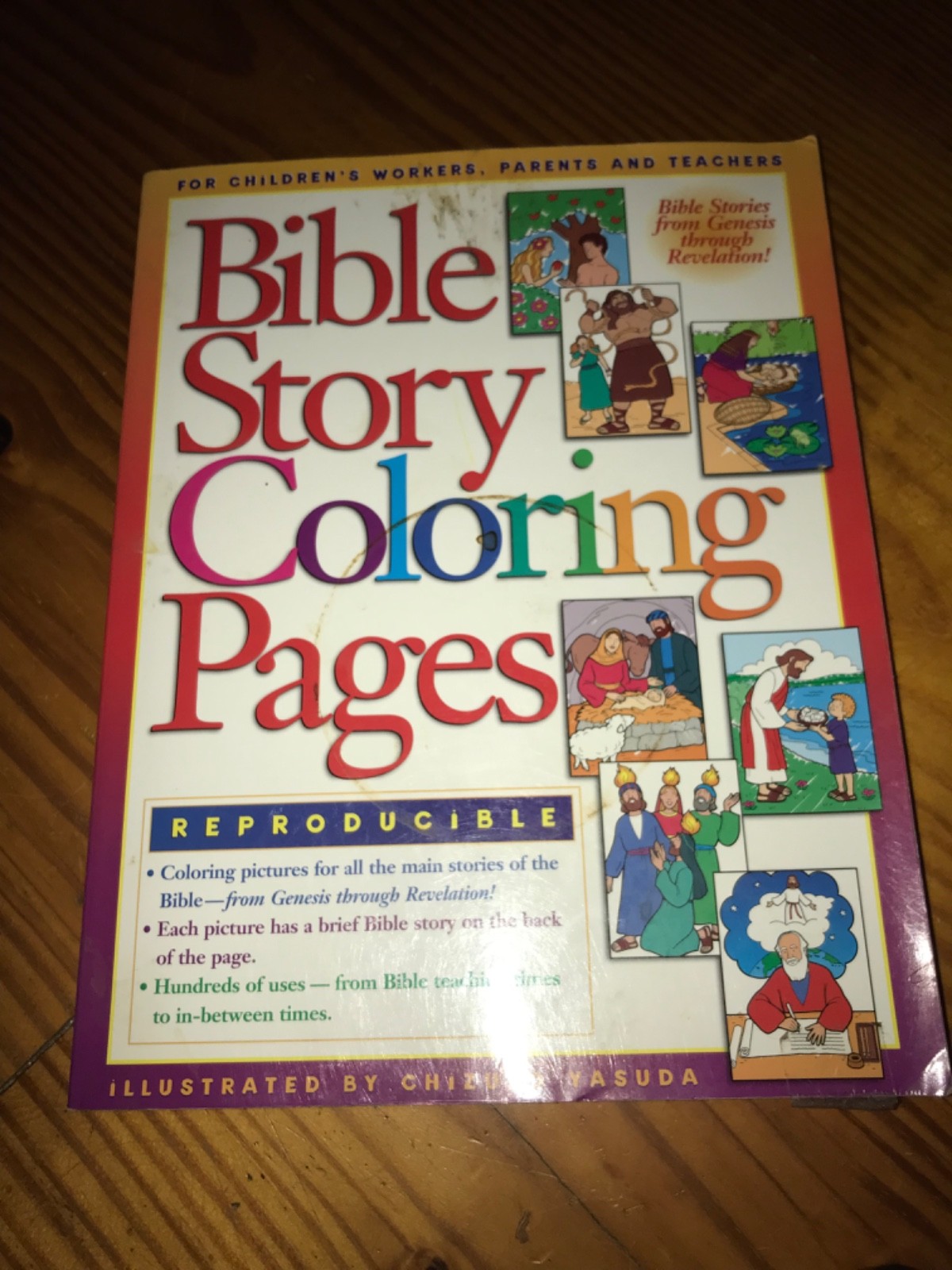 Bible Story Coloring Pages by Gospel Light 1997