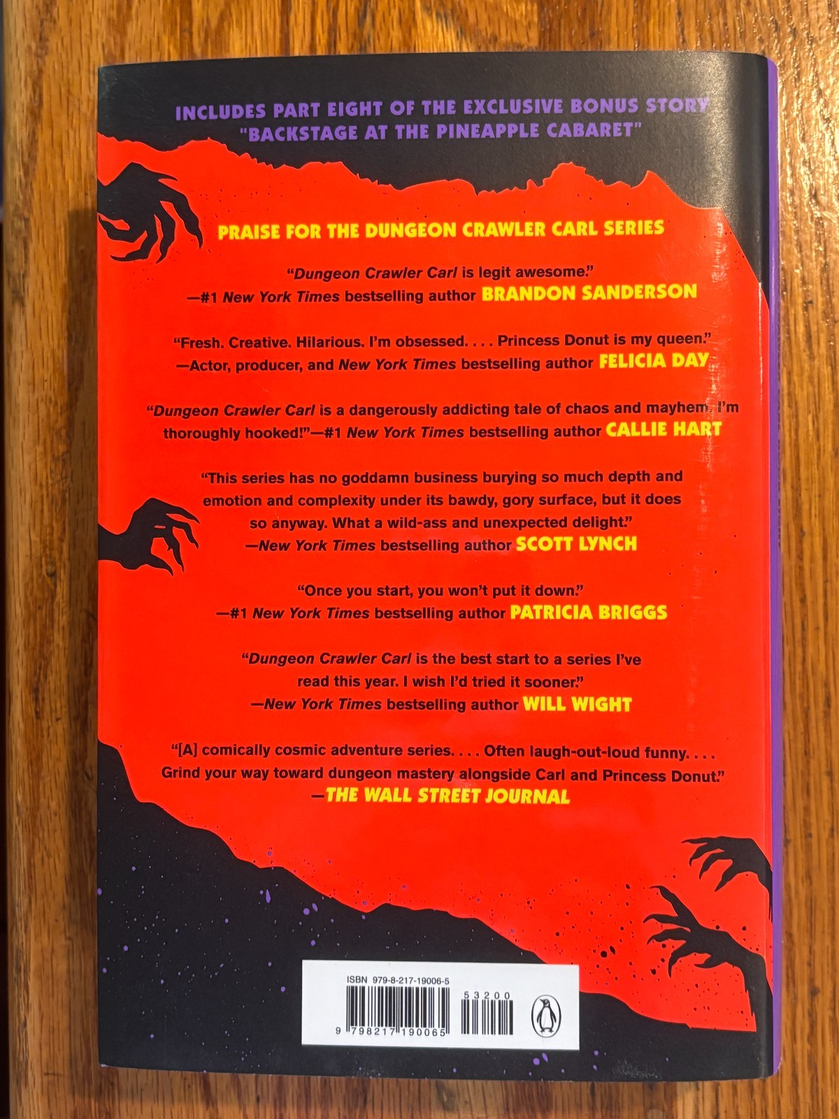1st Edition hardcover 4th Printing A PARADE OF HORRIBLES Matt Dinniman