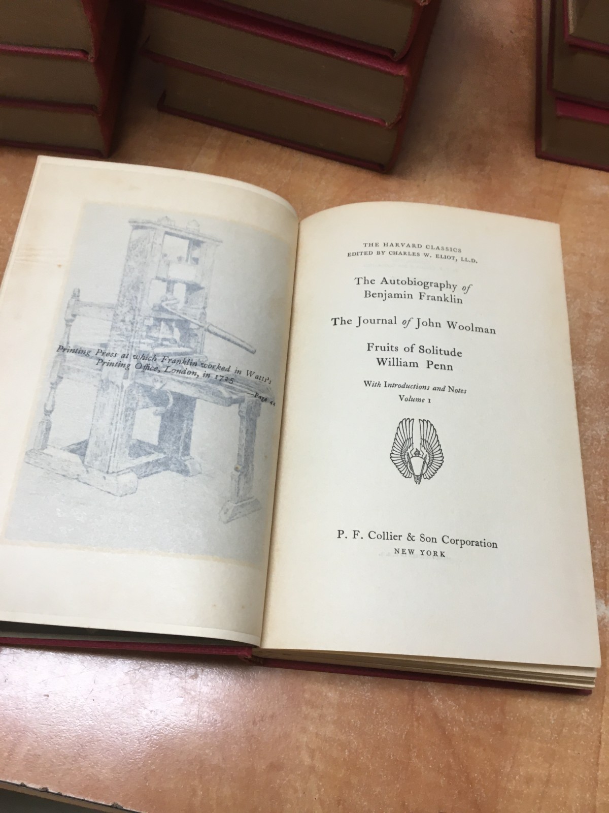 The Harvard Classics Complete 52 Volume set with lectures RARE Red 1937 /1938