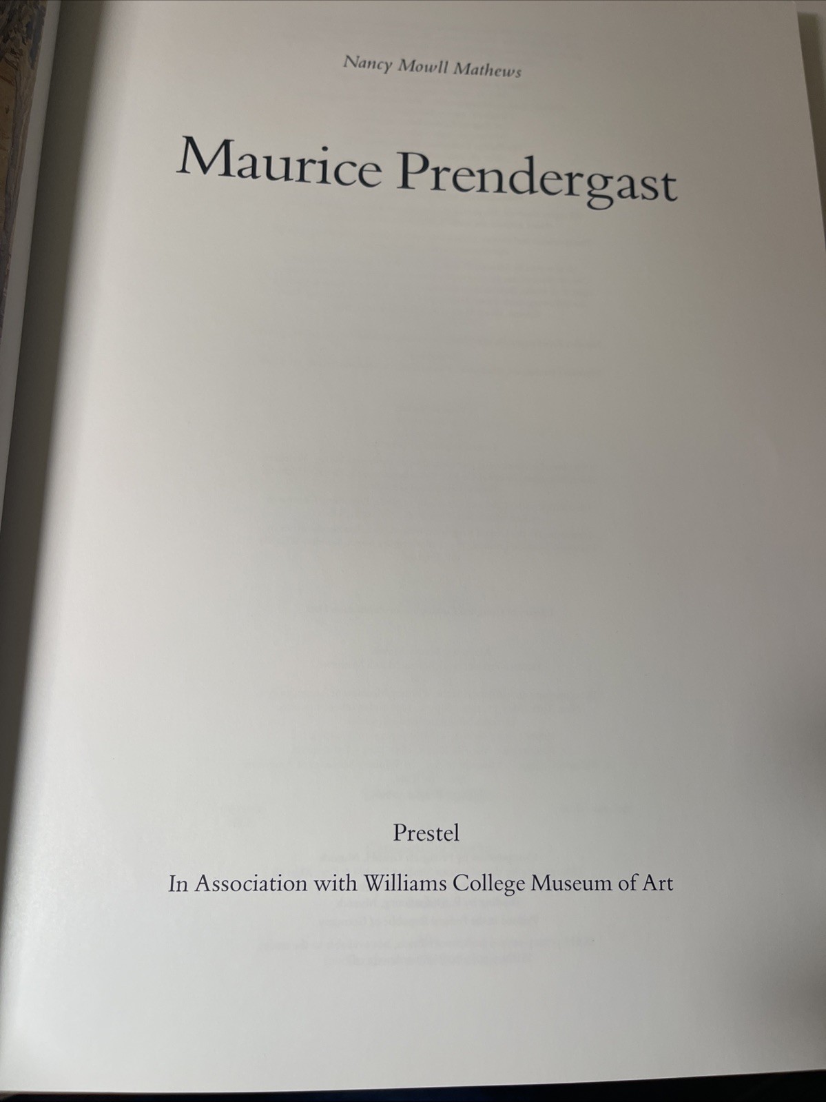 Maurice Prendergast by Nancy Mowell Mathews
