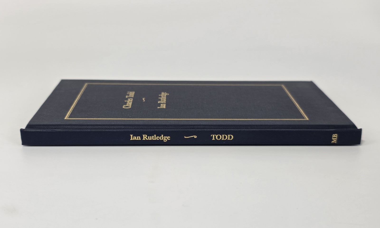 Charles Todd SIGNED x2 “Ian Rutledge” Mysterious Profile 1st Ed. Limited #36/100