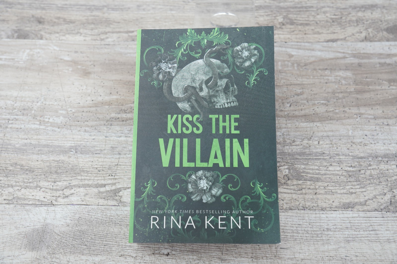 Kiss The Villain: A Dark College mm Romance (Legacy of Gods) by Rina Kent Paper