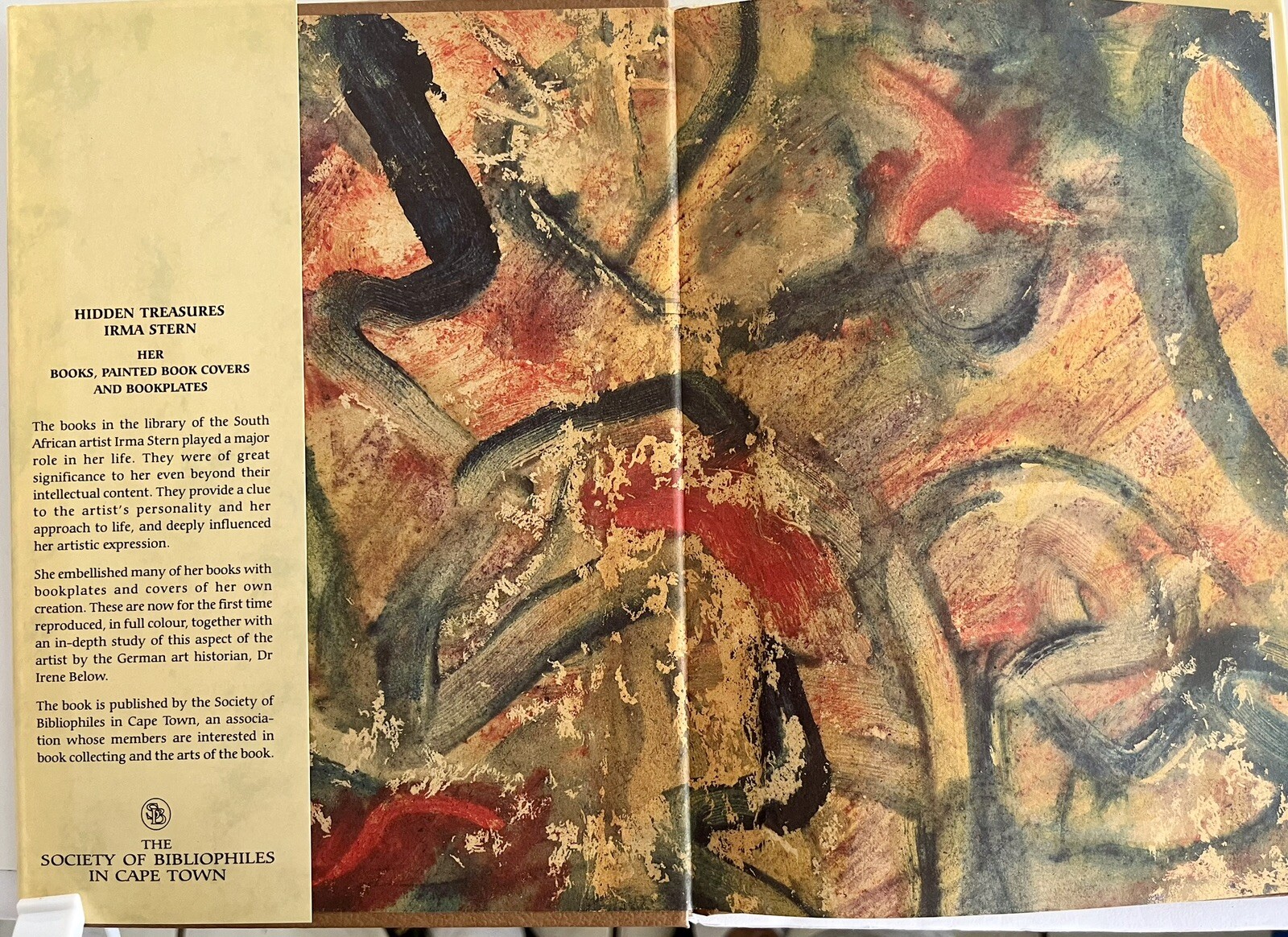 Hidden Treasures, Irma Stern, Her Books,painted Covers & Bookplates Irene Below