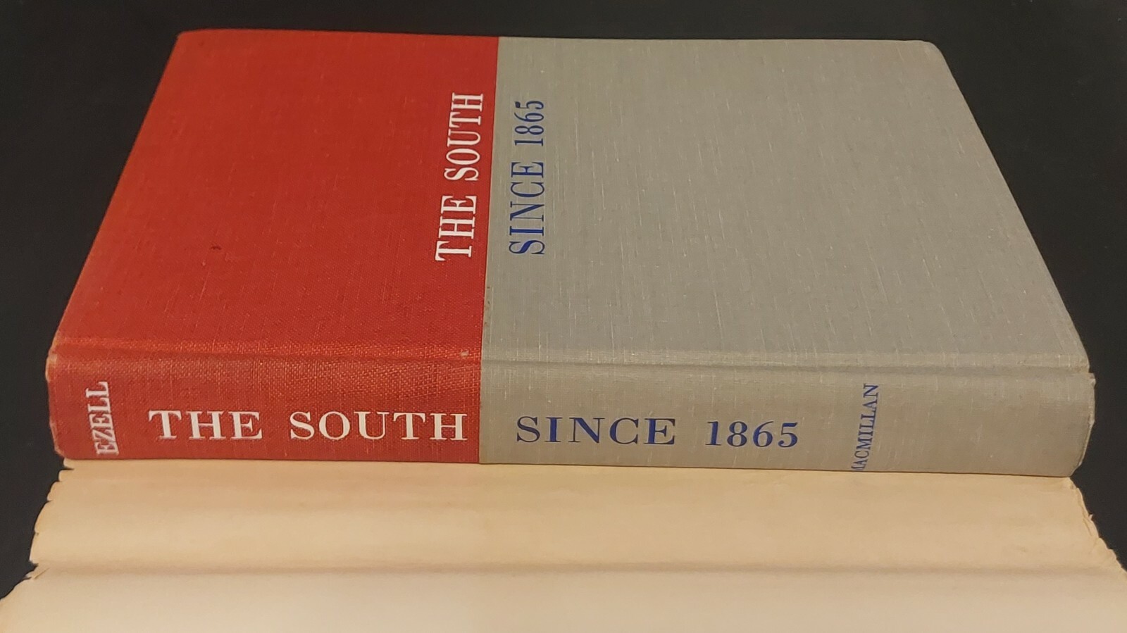 Vintage 1964 “The South Since 1865” John S Ezell HC/DJ First Edition/2nd Printng