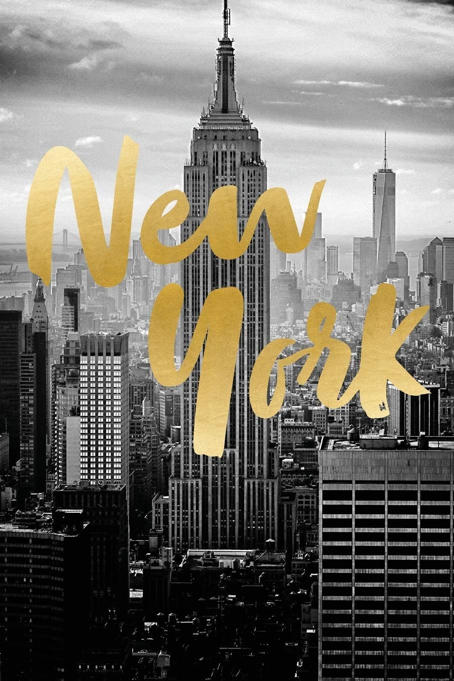 New York: Journal, Notebook, Diary, 6″x9″ Lined Pages, 150 Pages – paperback…