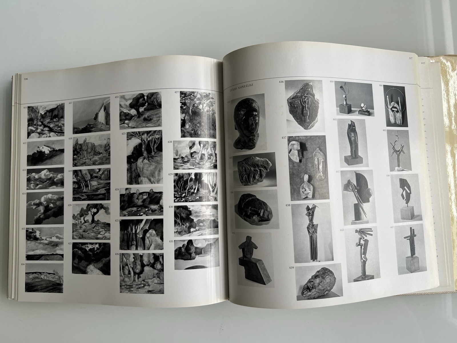 Julio Gonzalez Vicente Aguilera Cerni 1973 HC DJ Art Monograph Illus Sculpture