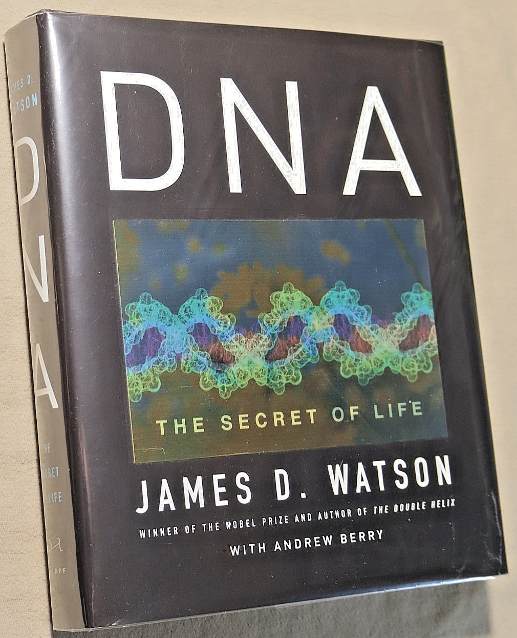 James D. Watson Signed Autographed First 1st Edition DNA: THE SECRET OF LIFE