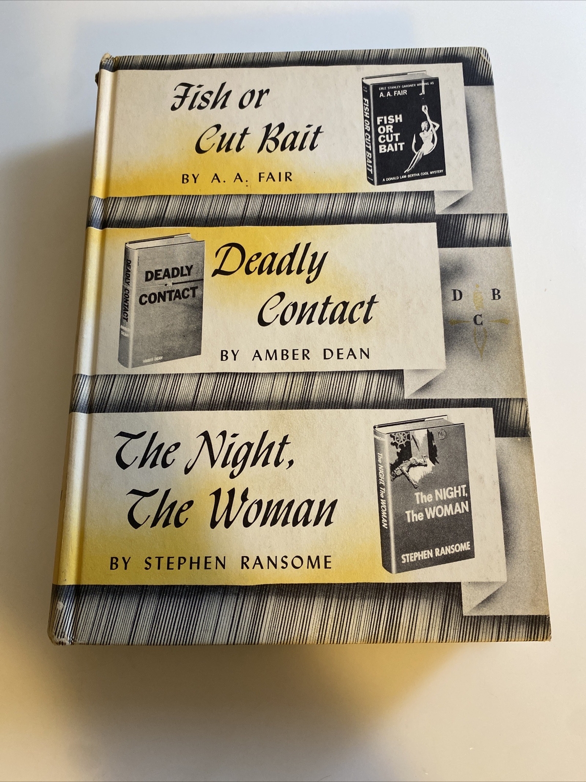 Detective Book Club – Walter J. Black (Hardcover, 1963 Fish or Cut Bait h29 c