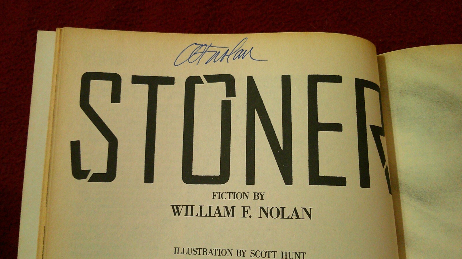 Twilight Zone April 1989 SIGNED by William F. Nolan author of Logan’s Run