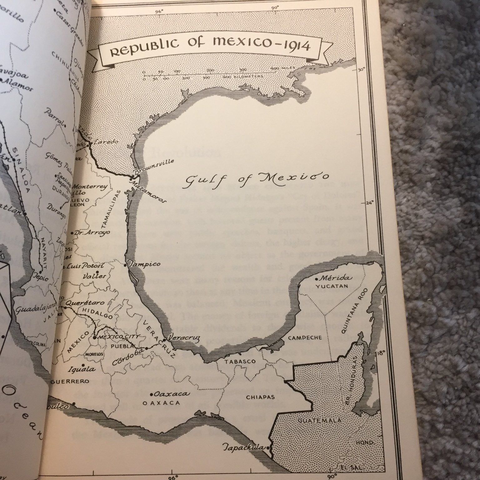 The Mexican Revolution 1914-1915 Robert E. Quirk 1970 First Edition Book Norton