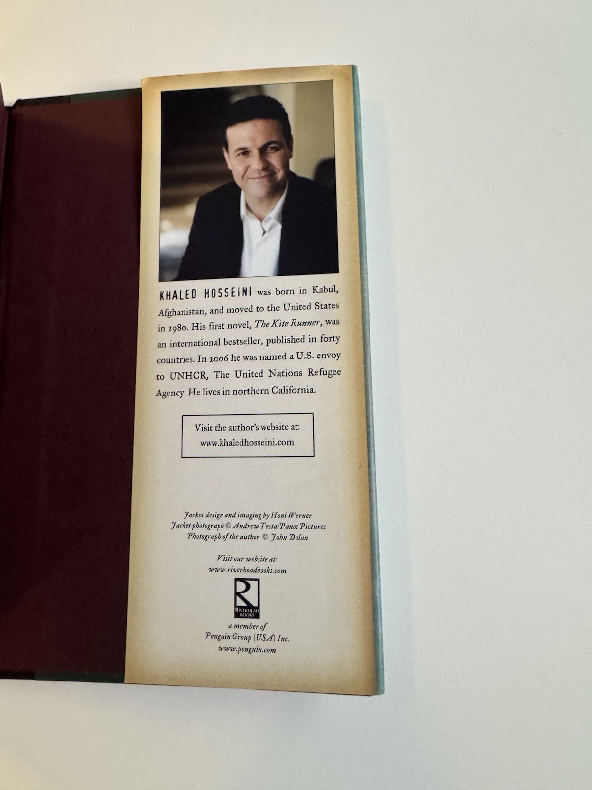 A Thousand Splendid Suns Khaled Hosseini 2007 Hardcover 1st Printing HCDJ VG+