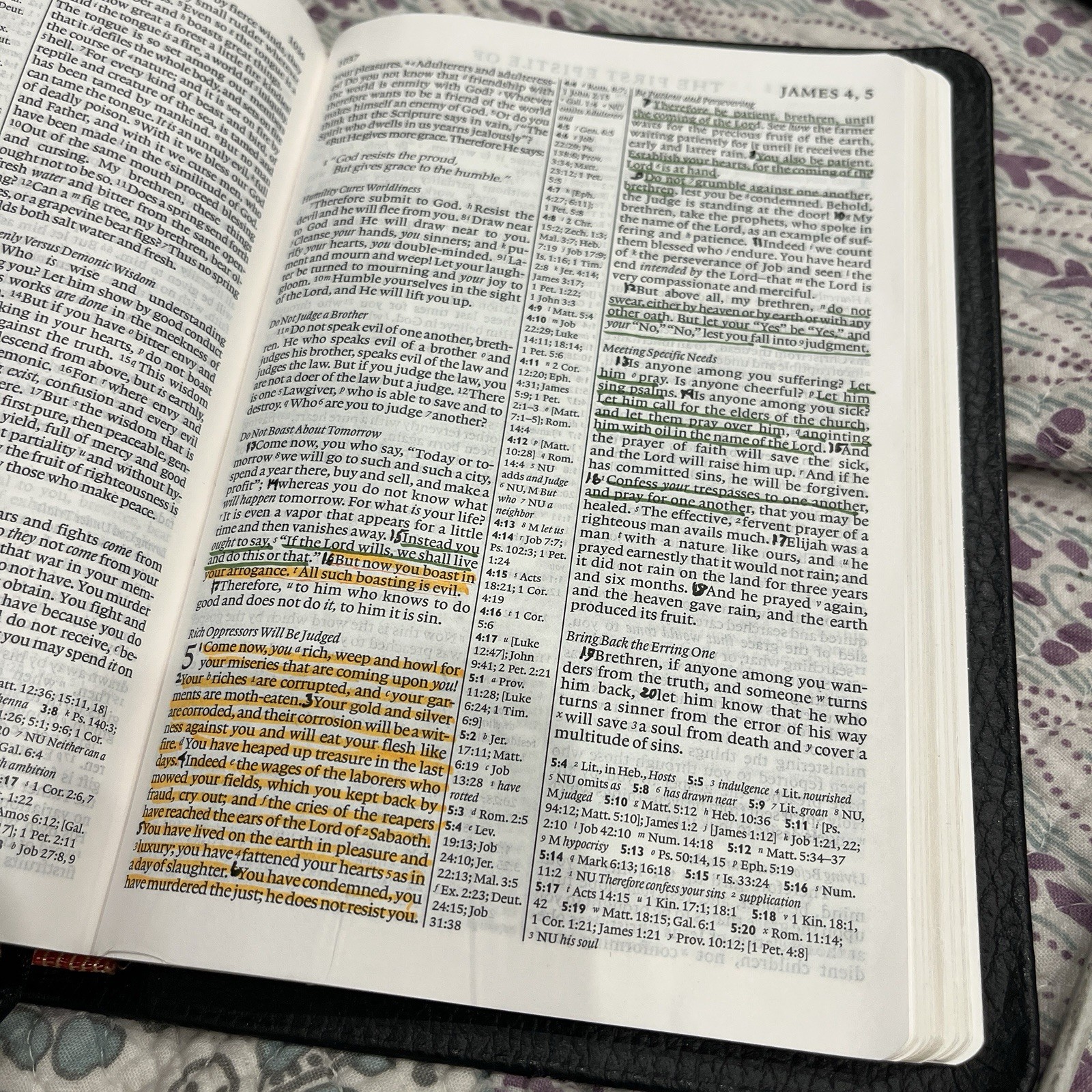 ✝️ Pitt Minion Reference Bible NKJV Calf Skin Leather / Fine Binding – Cambridge