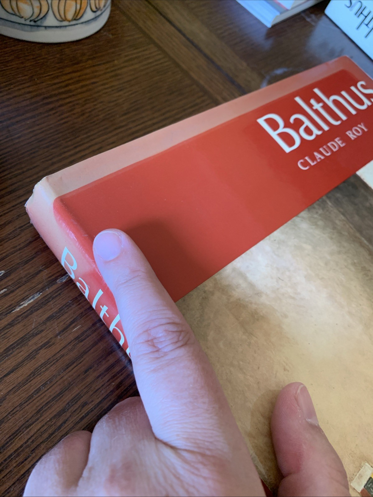 BALTHUS By Claude Roy – Hardcover with Dust Jacket First American printing
