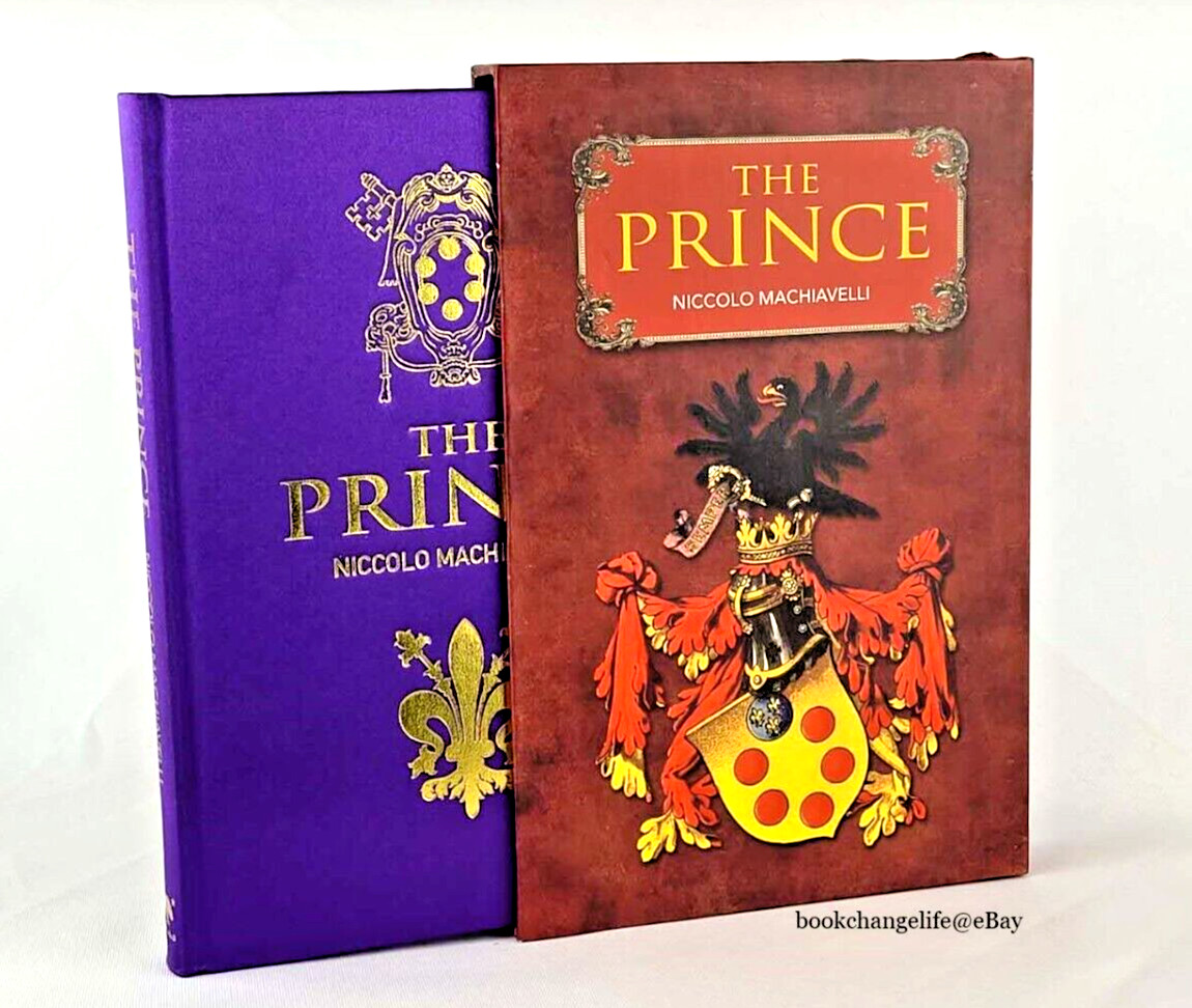THE PRINCE by Niccolo Machiavelli Deluxe Luxury Full-Color silkbound ed. RARE