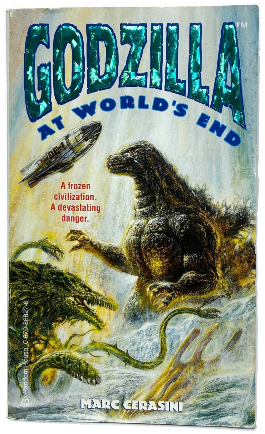 GODZILLA: AT WORLD’S END by Marc Cerasini mm paperback