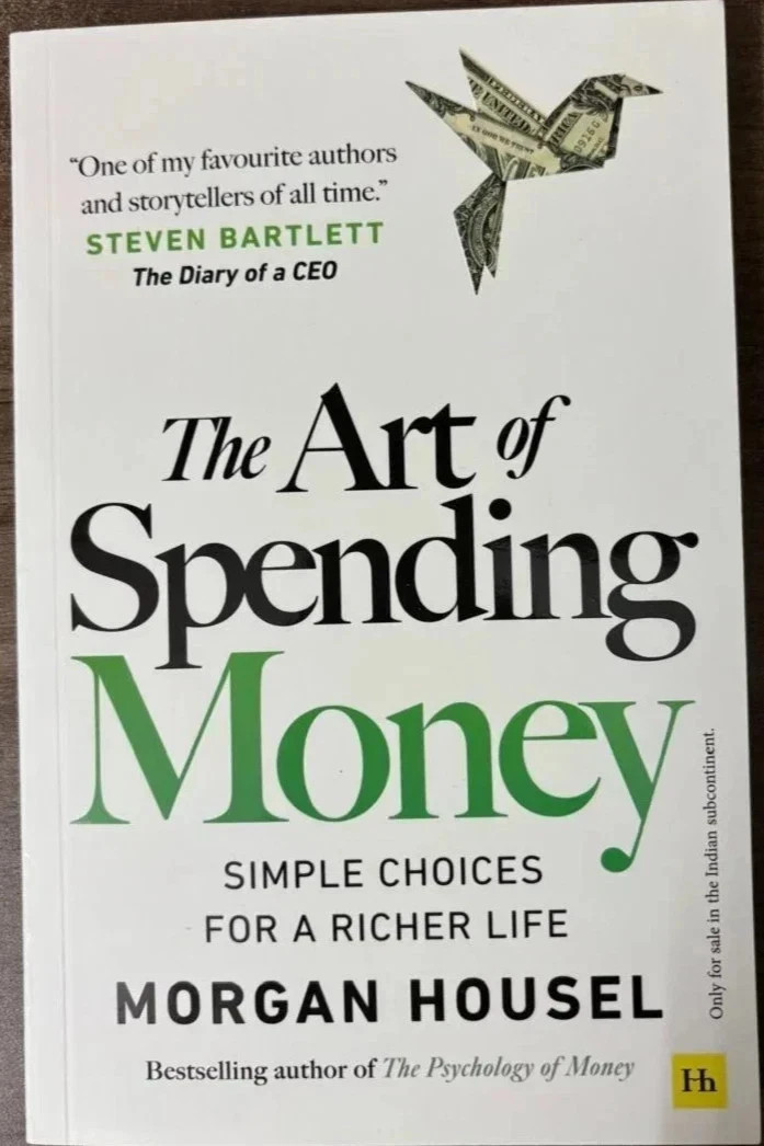 The Art of Spending Money by Morgan Housel Paperback Brand New Book USA