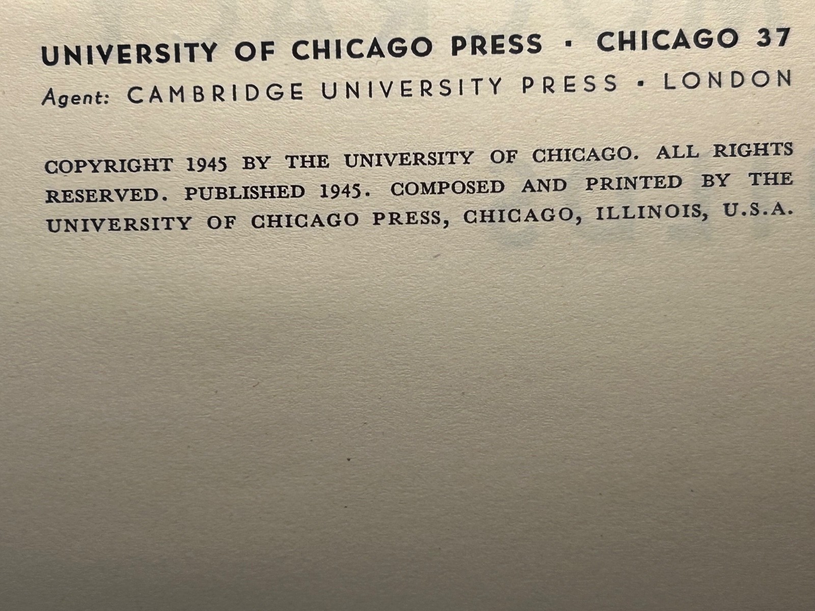 When Democracy Builds by F.L. Wright, University of Chicago, 1945 first, good