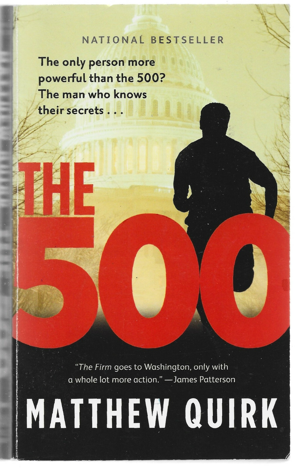 THE 500 Mike Ford book 1 by Matthew Quirk (Paperback 2014)