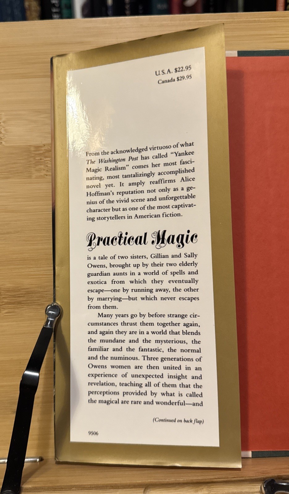 Practical Magic by Alice Hoffman (Hardcover) First Edition/Print, 1st/1st, G