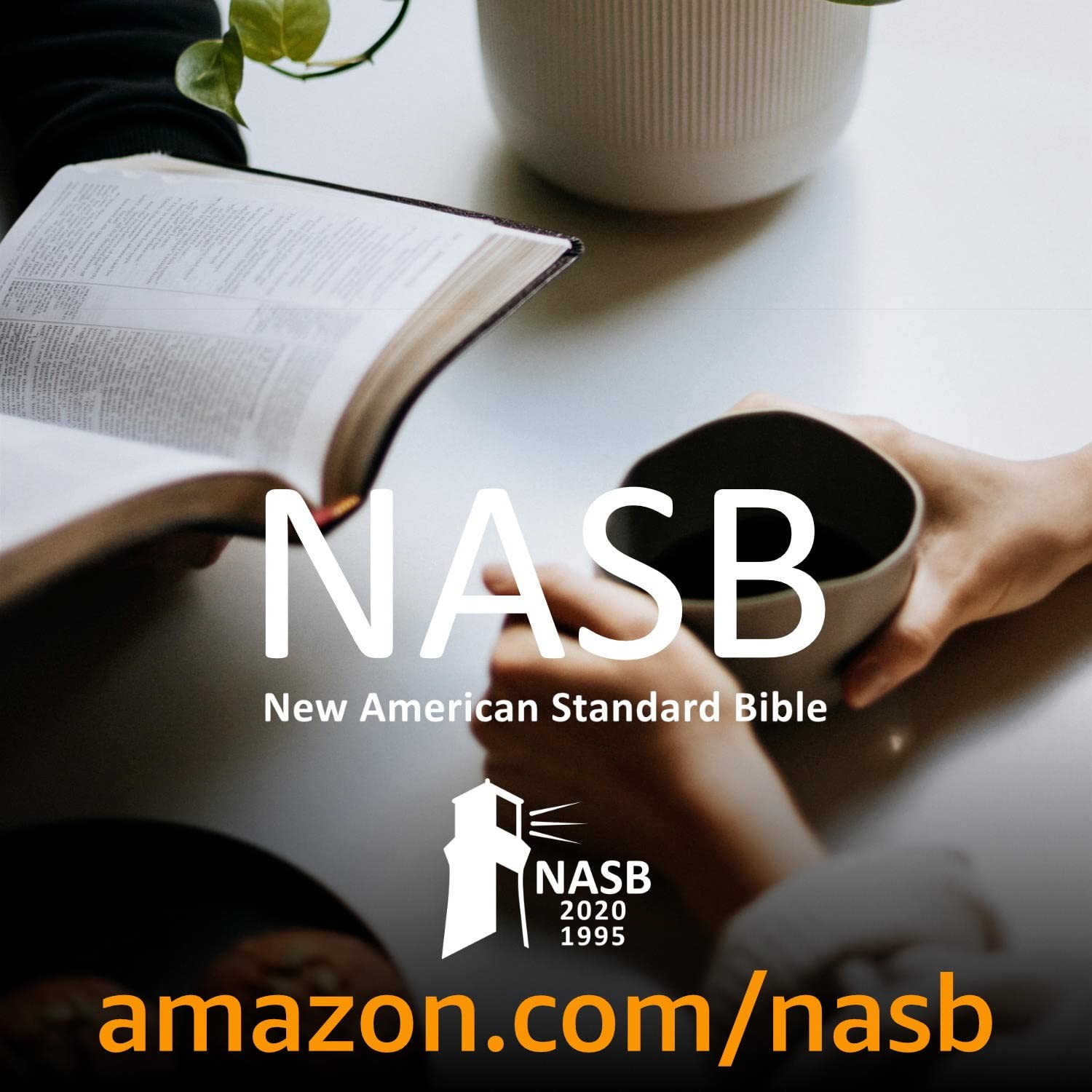 Compact NASB Bible Black LeatherTex 1995 Edition – Pocket Reference