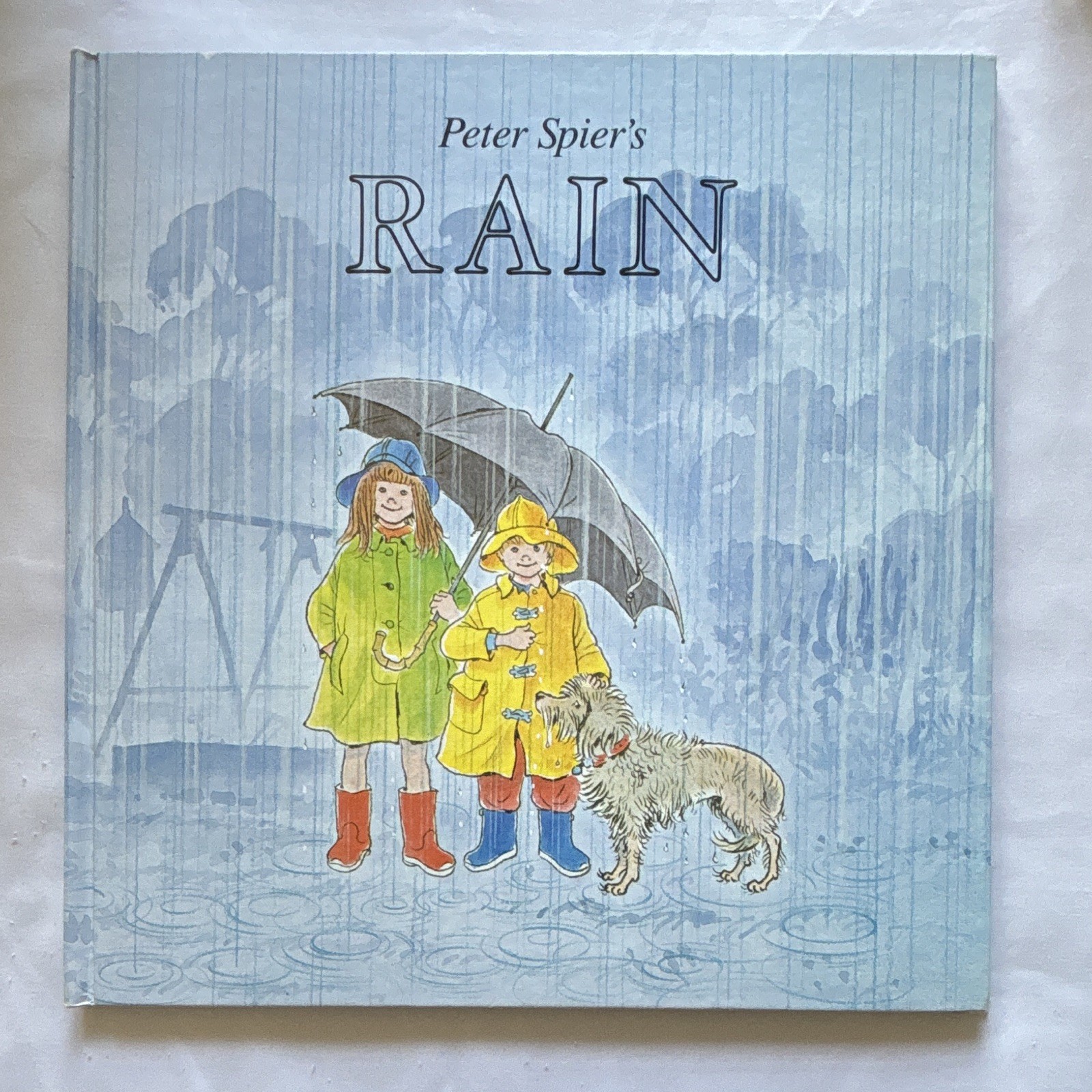 Peter Spier’s Rain by Peter Spier Hardcover Illustrated Picture Book English