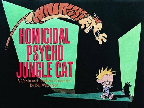Homicidal Psycho Jungle Cat: A Calvin and Hobbes Collection – VERY GOOD