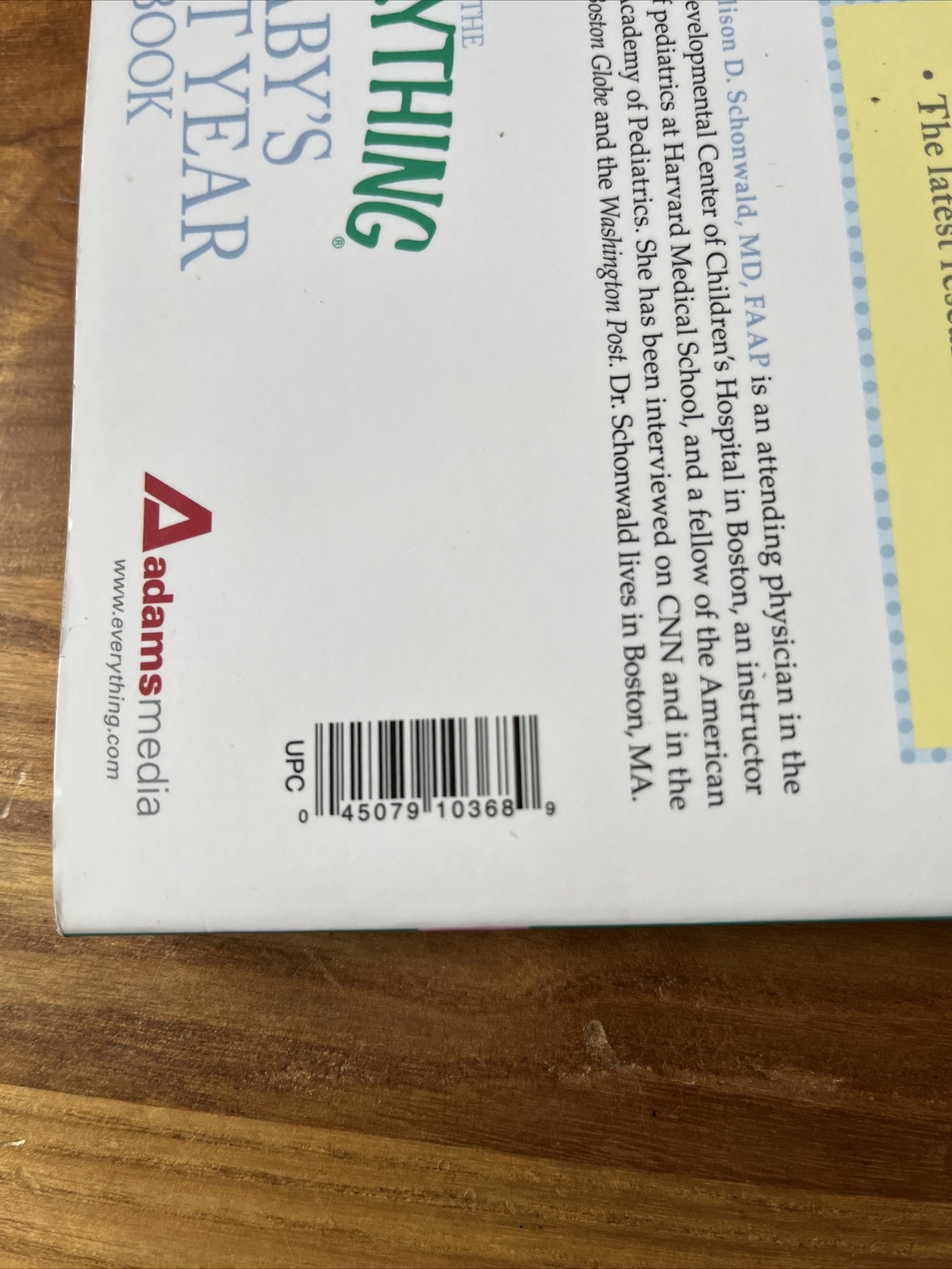 Everything Baby First Year Book