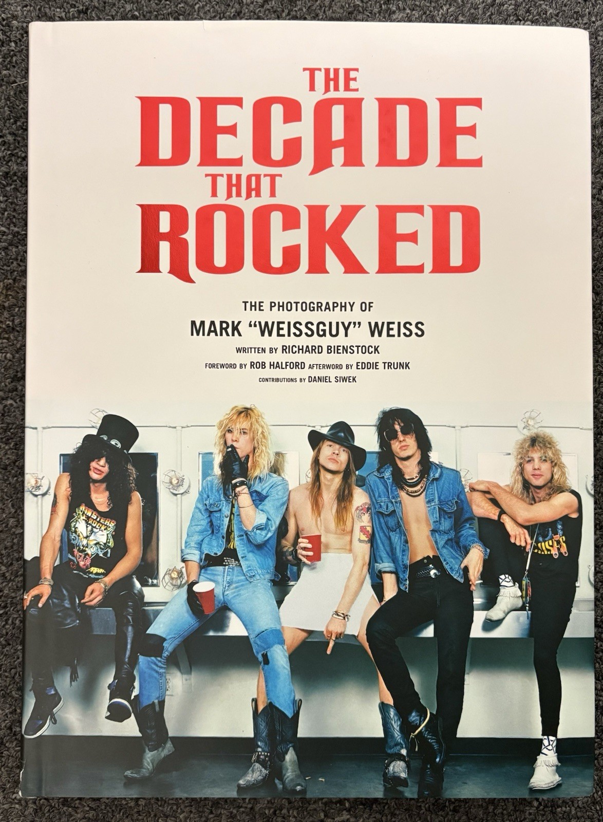 The Decade That Rocked: The Photography Of Mark Weissguy Weiss Book – Like New