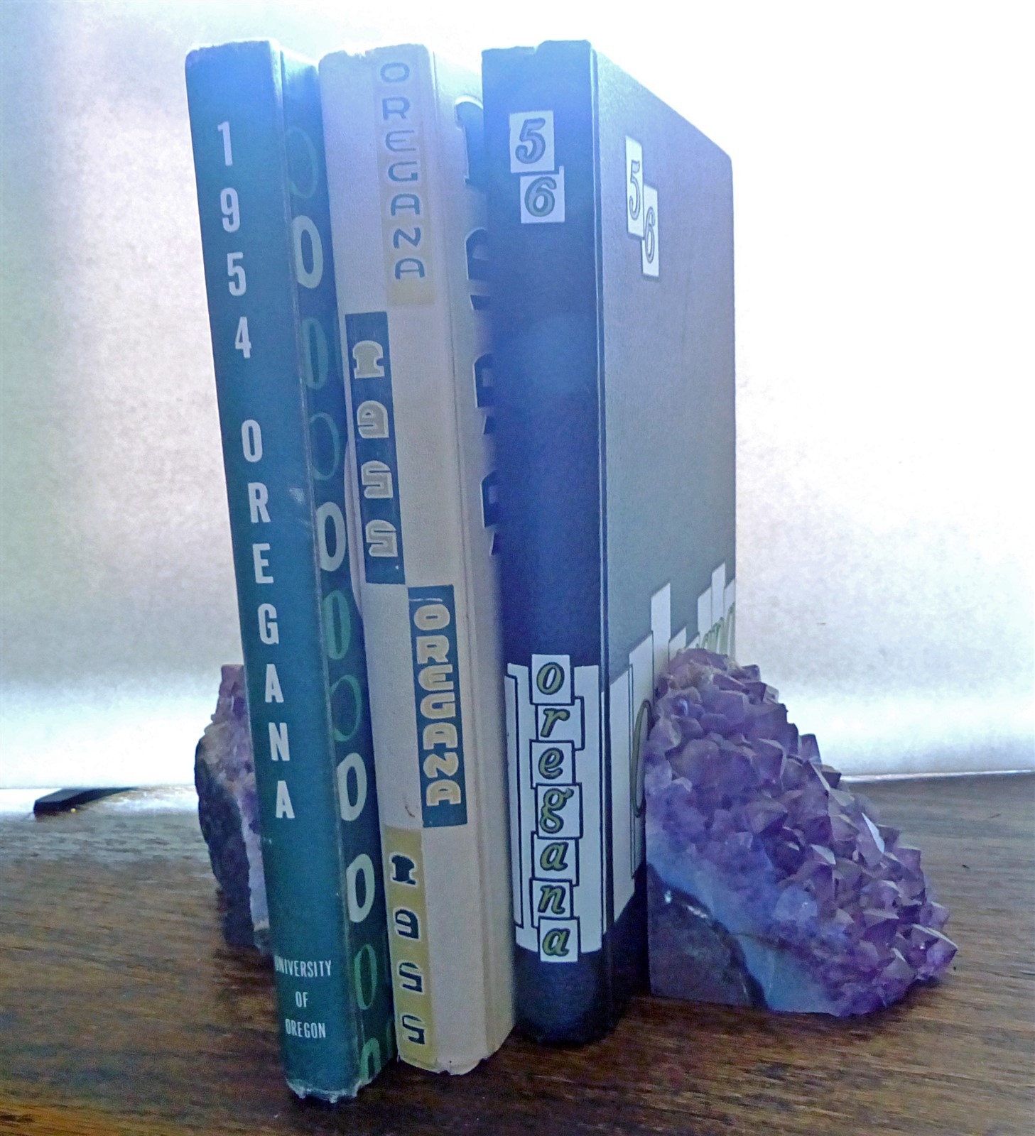 Oregana; 3 vol. 1954, 1955, & 1956. Photos of Ken Kesey in each (12 total)