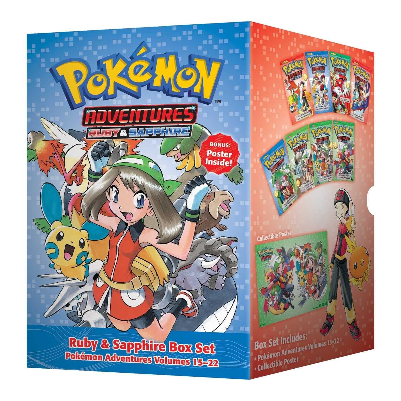 Pokémon Adventures Ruby & Sapphire Box Set: Includes Volumes 15-22 (Pokémo…