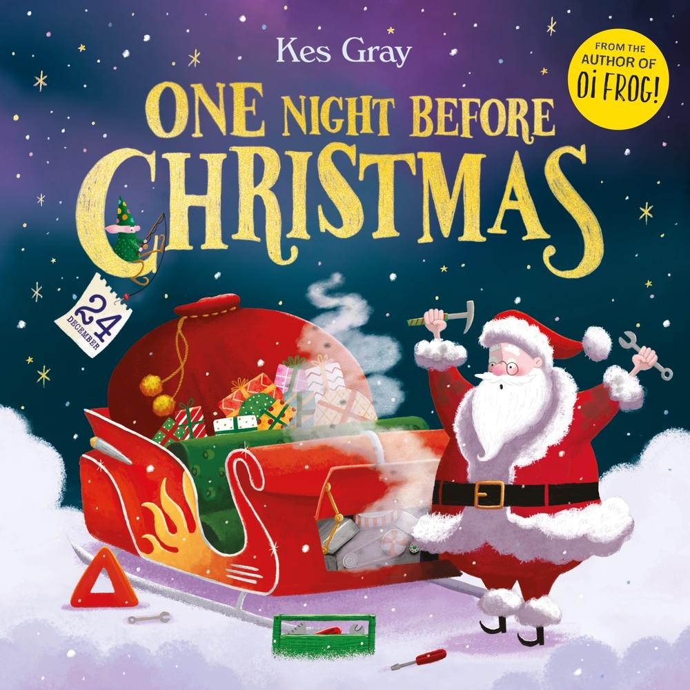 One Night Before Christmas by Kes Gray Hardcover Book
