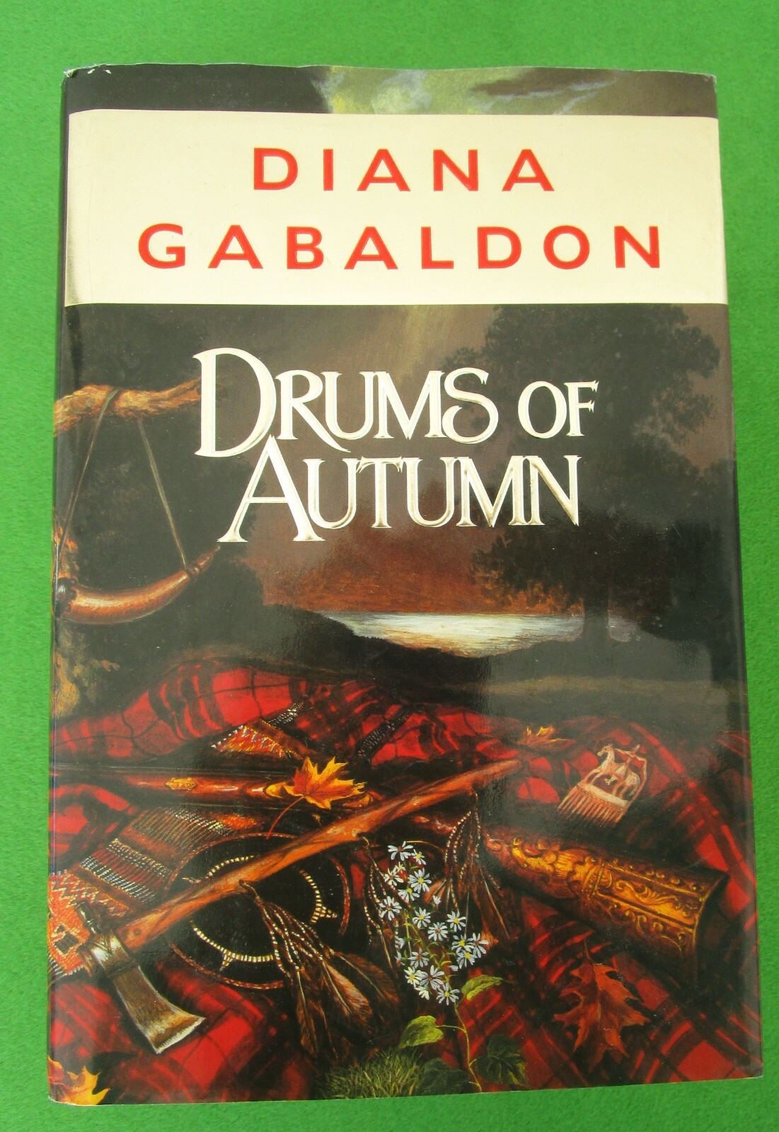 DRUMS OF AUTUMN BY DIANA GABALDON #4 OUTLANDER – HCDJ 1ST ED; 1ST PR – 1997