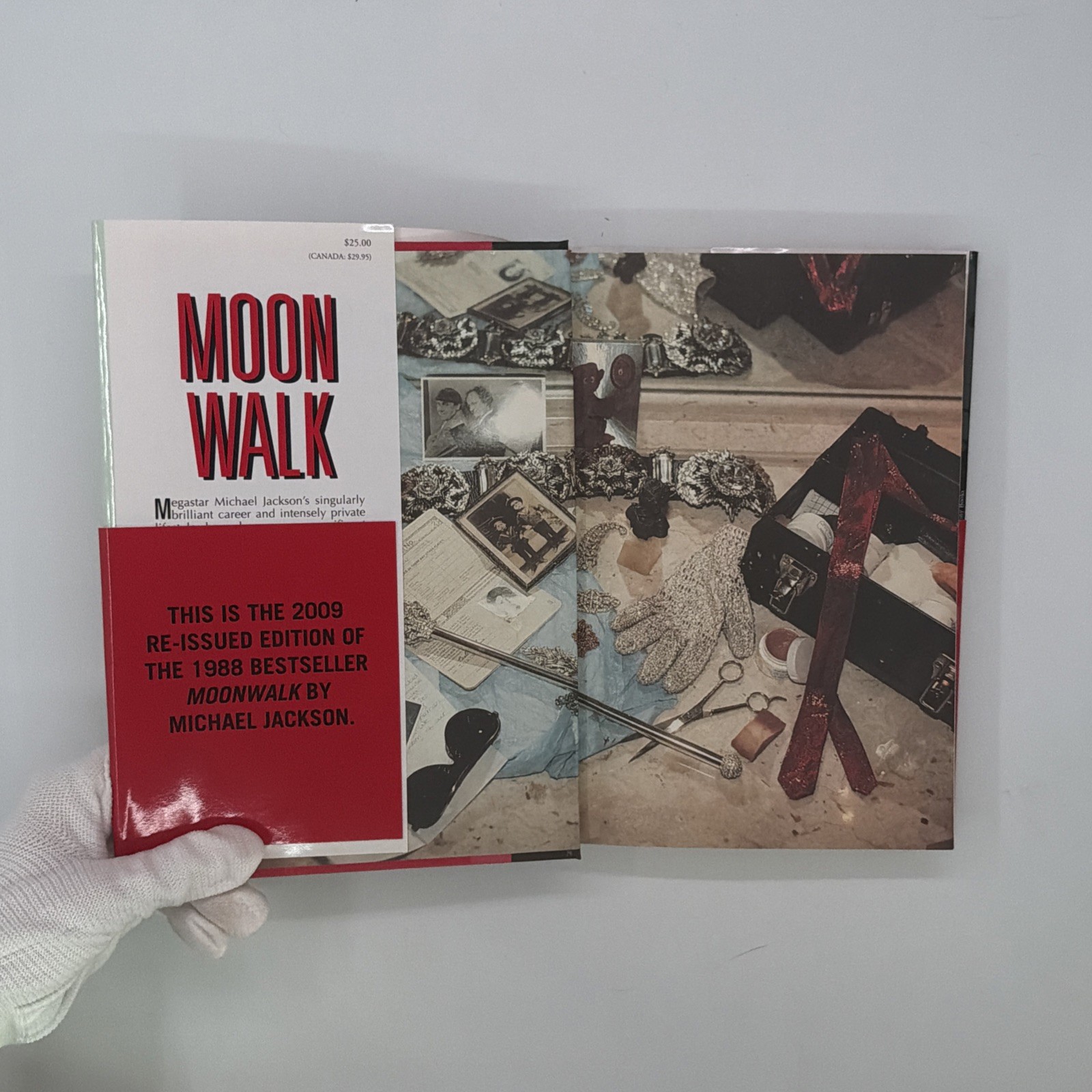 Moonwalk: A Memoir Michael Jackson HCDJ 2009