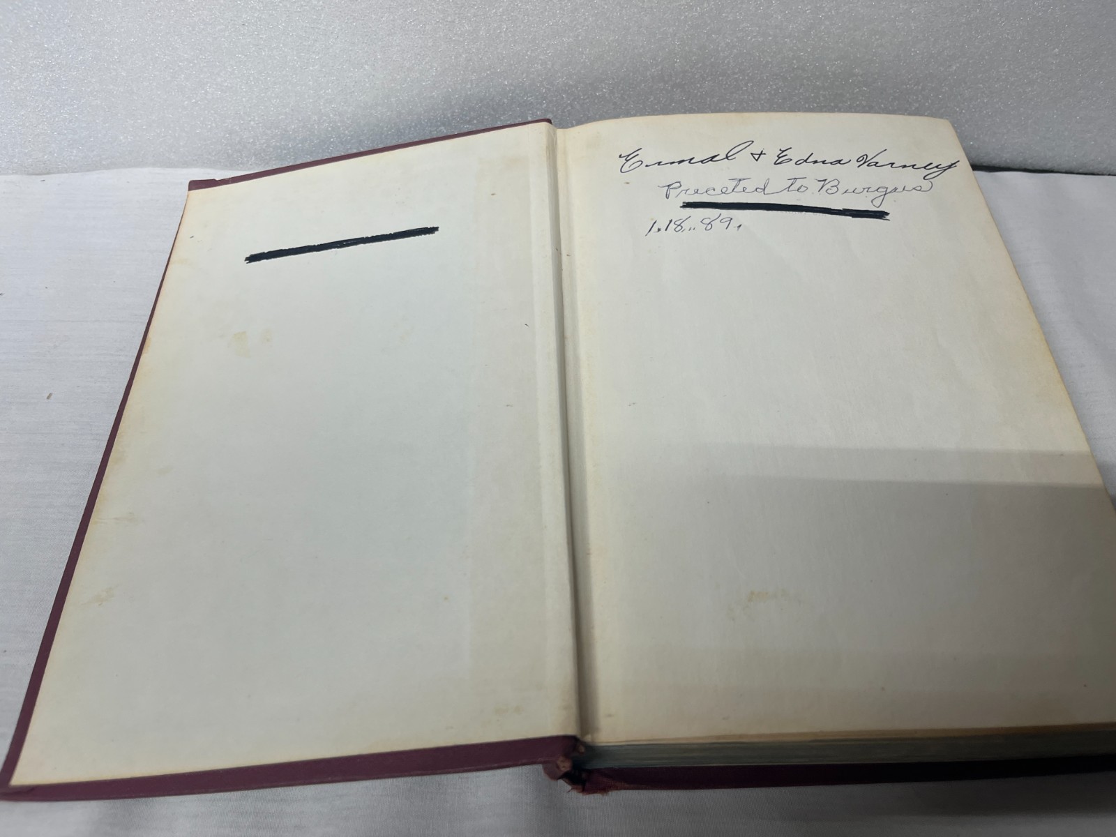 CHURCH HYMNAL SHAPED NOTES ONLY 1951 HARDBACK TENNESSEE MUSIC