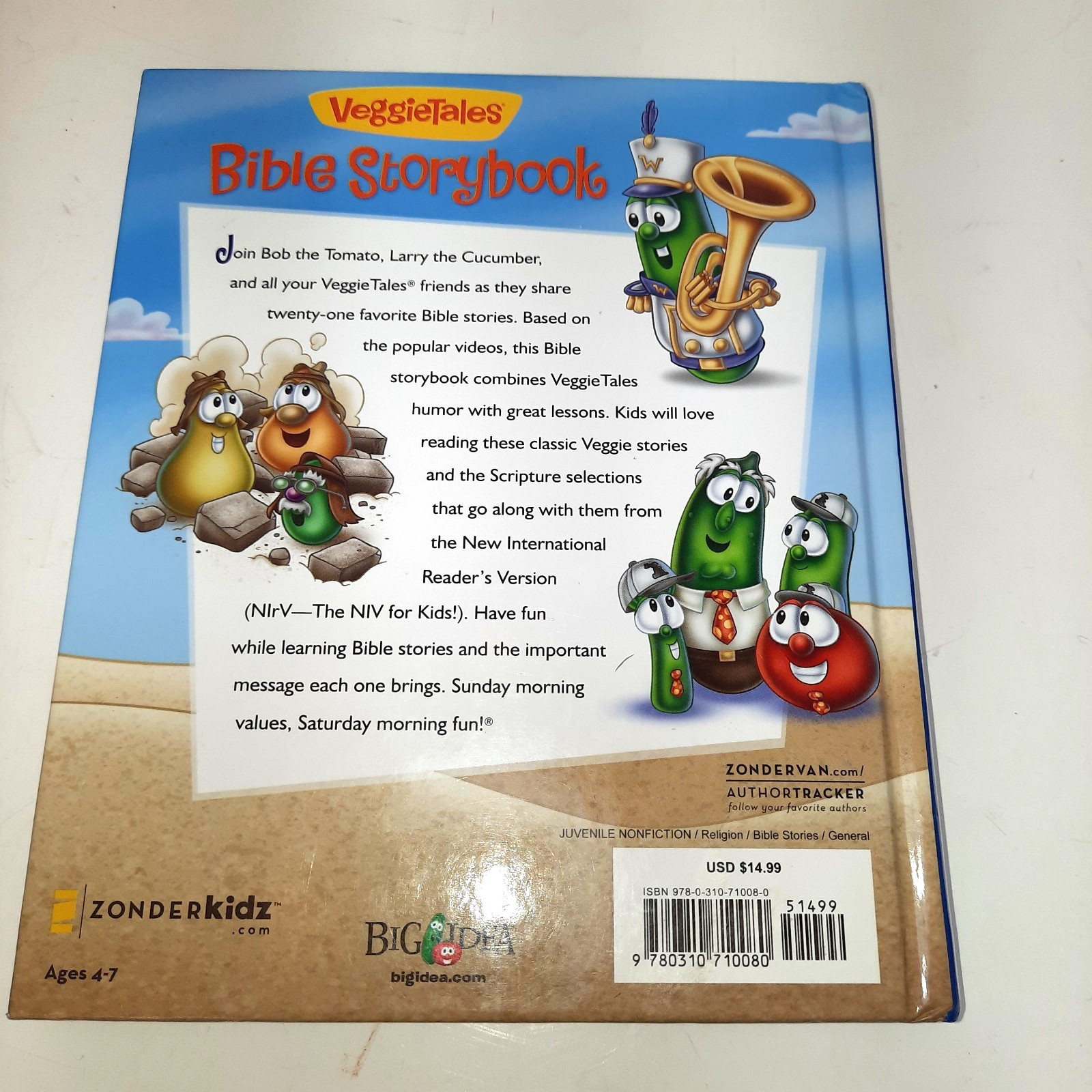 Veggie Tales Bundle: Puzzler Game, Books, Dictionary, Bible Storybook