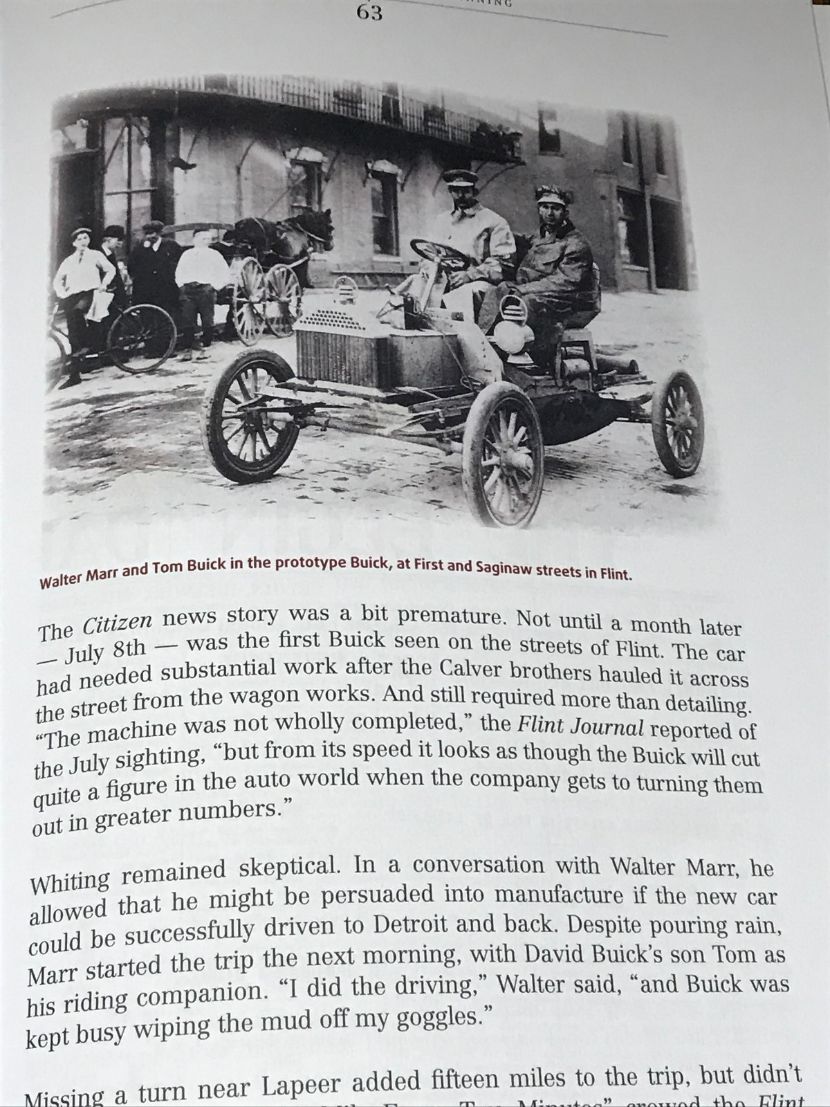 Walter L Marr: Buick’s Amazing Engineer, Early Automotive Development, HC-DJ 1st