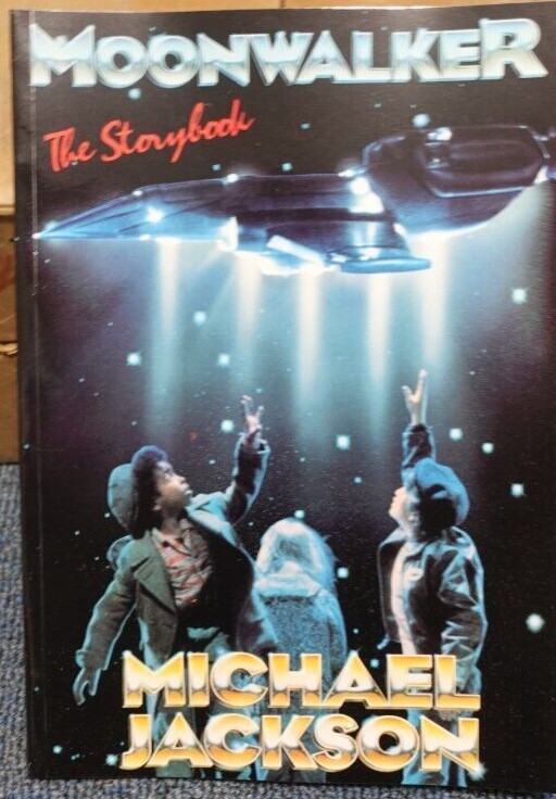 Moonwalker: The Storybook by Jackson Michael Book DOUBLEDAY NOS NEW CASE FRESH