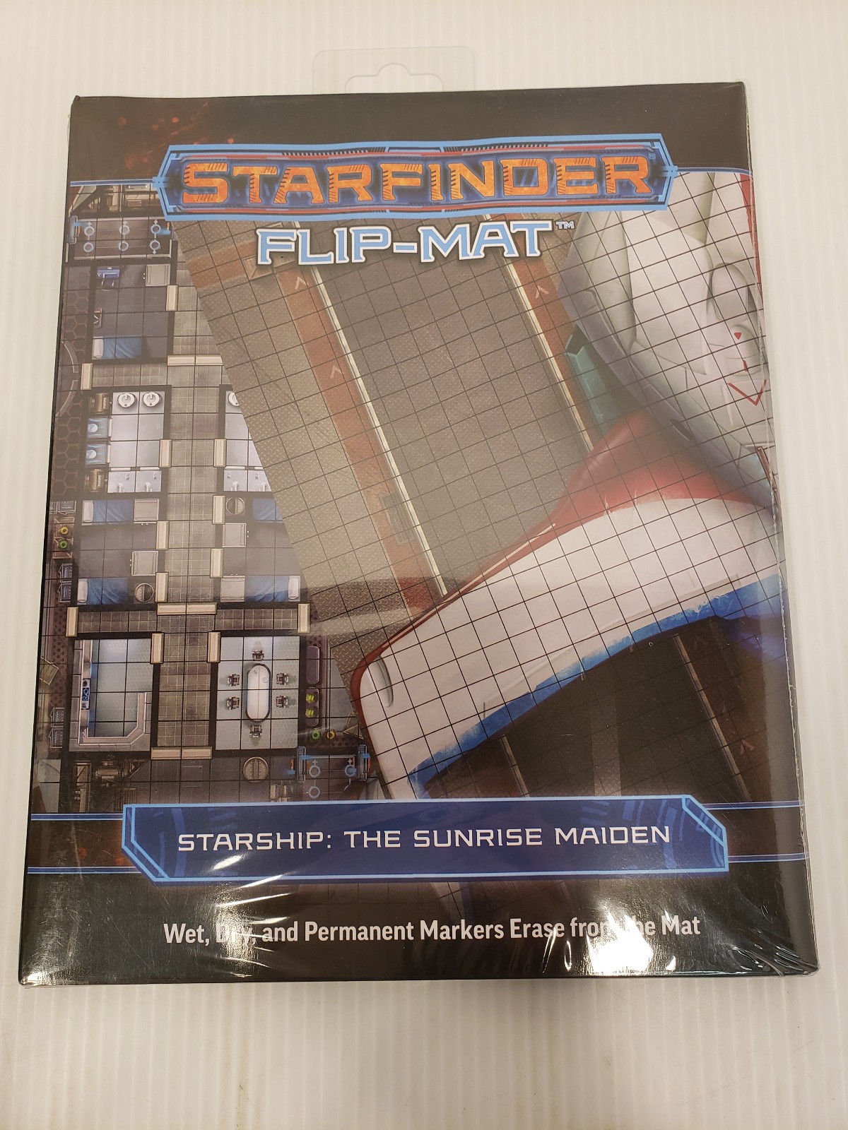 Starship: The Sunrise Maiden Flip-Mat Starfinder SF Paizo PZO7307 RPG Accessory