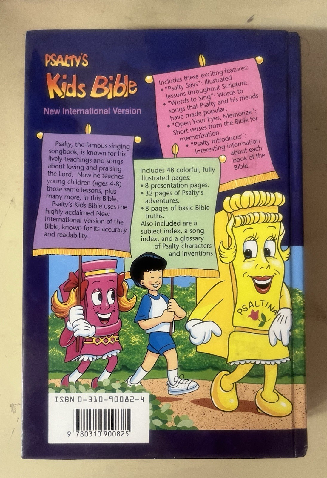 PSALTY’S KIDS BIBLE By Ernie Rettino & Debby Rettino – Hardcover Out of Print