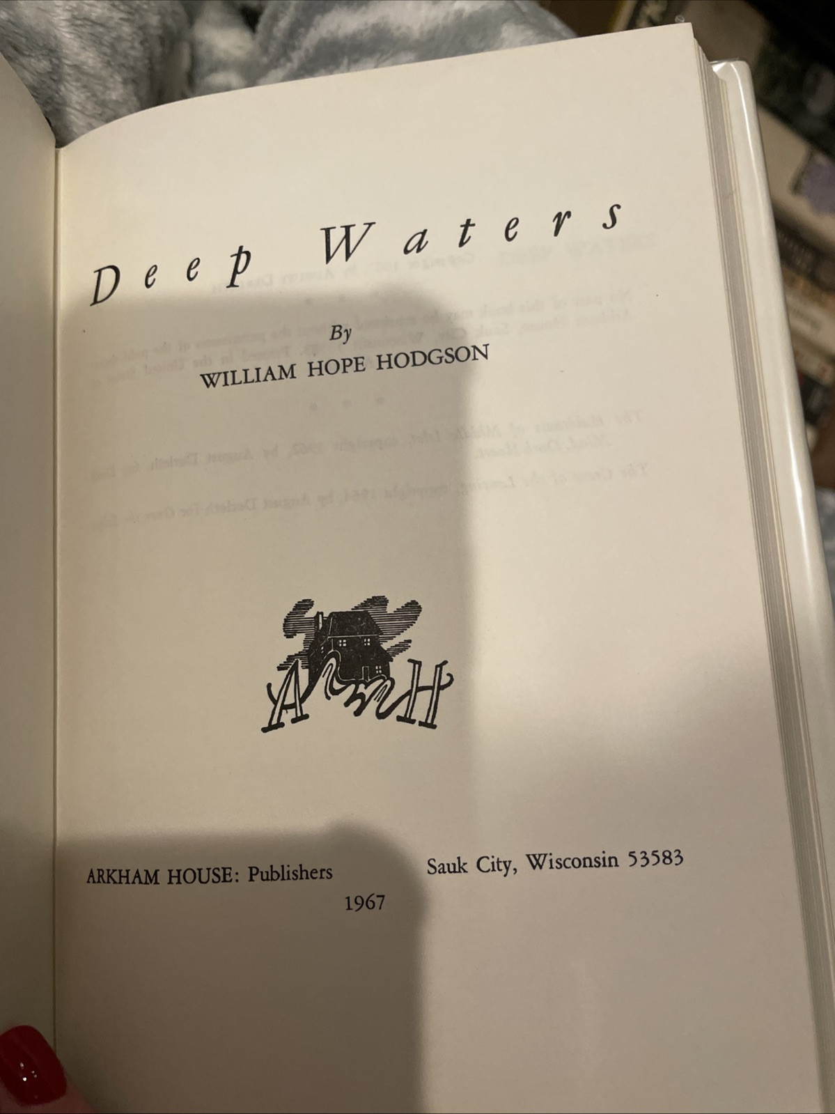 Deep Waters by William Hope Hodgson (1967)