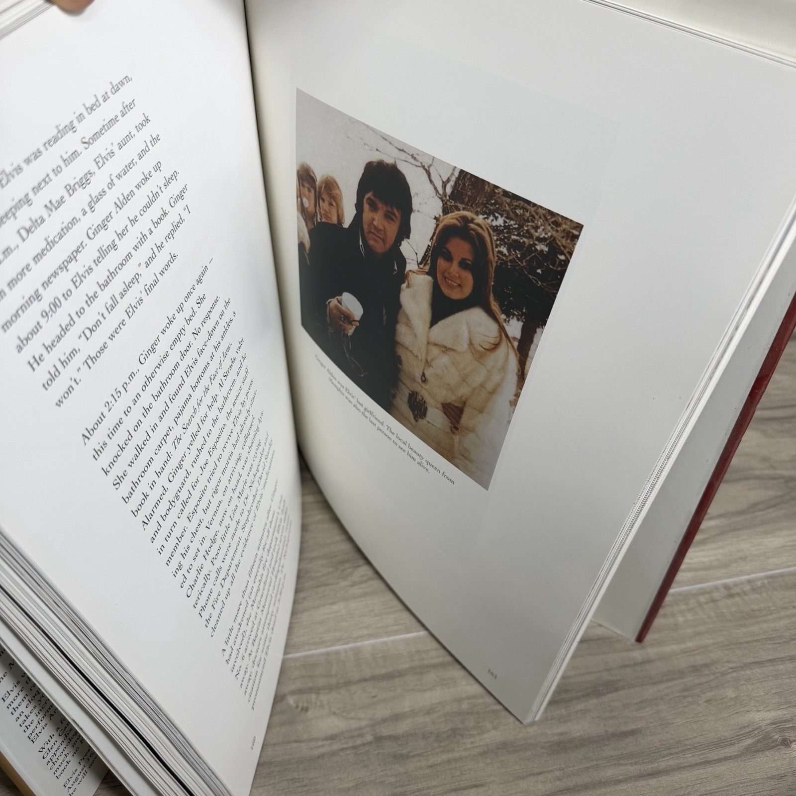 Elvis Immortal Leather Bound Hardback Special Collectors Edition 1997 Book